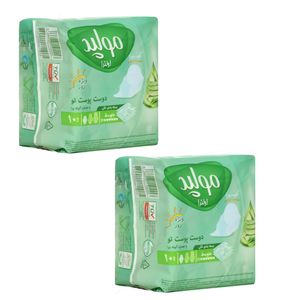 نوار بهداشتی مولپد مدل A10 بسته 2 عددی
