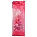 خودتراش زنانه ژیلت مدل Blueii Plus بسته 5 عددی