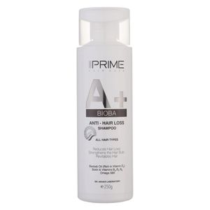 شامپو ضد ریزش و تقویت‌کننده پرایم مدل A+ Bioba حجم 250 میلی‌لیتر