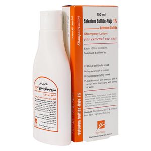 شامپو ضد شوره مو ناژو مدل سلنیوم سولفاید مناسب انواع مو حجم 150 میلی‌لیتر