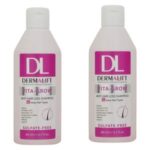 شامپو ضد ریزش و تقویت کننده درمالیفت مدل Vita-Grow حجم 200 میلی لیتر بسته 2 عددی