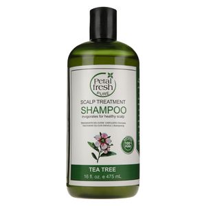 شامپو ضدریزش و تقویت‌کننده مو پتال فرش مدل TeaTree حجم 475 میلی‌ لیتر