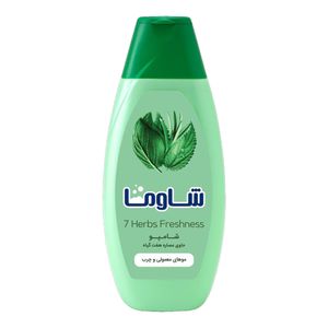شامپو مو شاوما مدل 7Herbs حجم 400 میلی لیتر