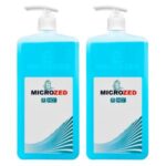 محلول ضدعفونی کننده میکروزد مدل HD حجم 1 لیتر مجموعه 2 عددی