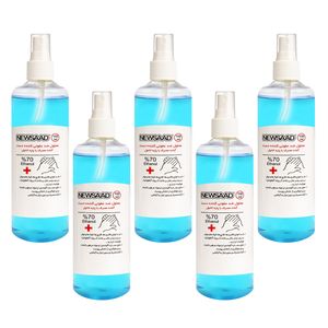 محلول ضدعفونی کننده نیوساد مدل Antiseptic حجم 150 میلی لیتر مجموعه 5 عددی