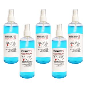 محلول ضدعفونی کننده نیوساد مدل Antiseptic حجم 250 میلی لیتر مجموعه 5 عددی