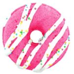 کوکتل پدیکور اور مدل دونات توت فرنگی وزن 90 گرم