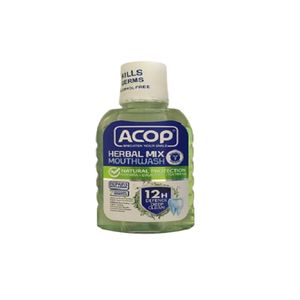 دهان شویه گیاهی آکوپ مدل HERBAL حجم 300 میلی لیتر مجموعه 2 عددی