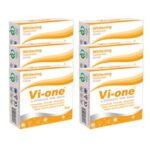 پودر سفید کننده دندان وی وان مدل Orange وزن 50 گرم مجموعه 6 عددی