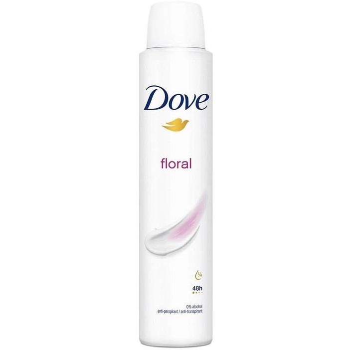 dove floral اسپری ضد تعریق 250 میل داو مدل فلورال - Image 1