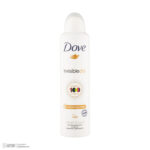 اسپری ضد تعریق 250 میل داو مدل گو فرش اینویزیبل درای invisible dry